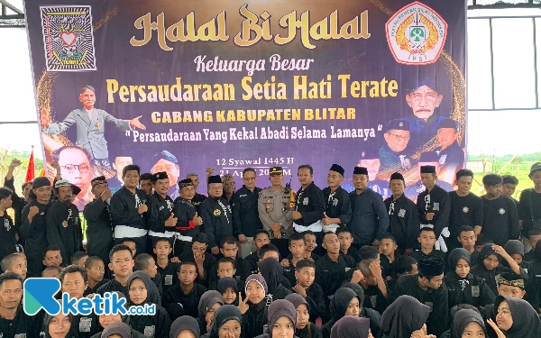 Thumbnail Berita - Jalin Silaturahmi, PSHT Cabang Kabupaten Blitar Gelar Halalbihalal