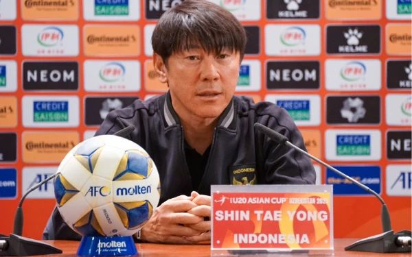 Foto Pelatih Timnas Indonesia asal Korea Selatan Shin Tae-yong (Foto: PSSI)