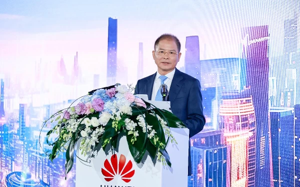 Foto Rotating Chairman Huawei, Eric Xu. (Foto: Huawei)