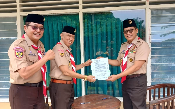 Sah! Ketua Kwarnas Buwas Resmi Terbitkan SK Kwarda Pramuka Jatim