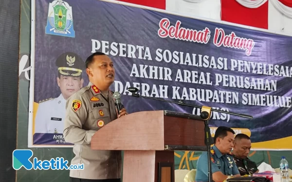 Thumbnail Kapolres Simeulue Tekankan Kolaborasi untuk Selesaikan Perkara PDKS