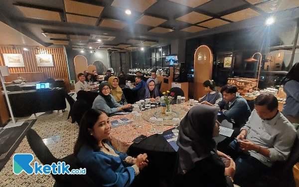 Foto Suasana media gathering yang di ikuti beragam properti Archipelago di Jatim dan awak media. (Foto: Husni Habib/Ketik.co.id)