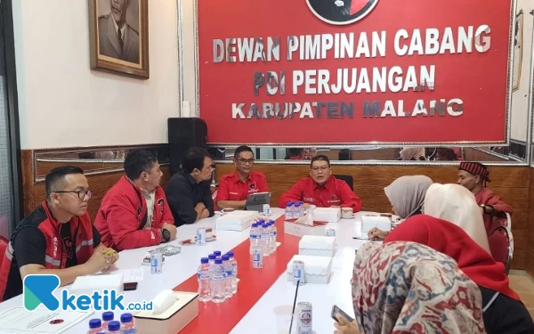 Bulan Depan, PDI Perjuangan Kabupaten Malang Buka Penjaringan Cabup-Cawabup