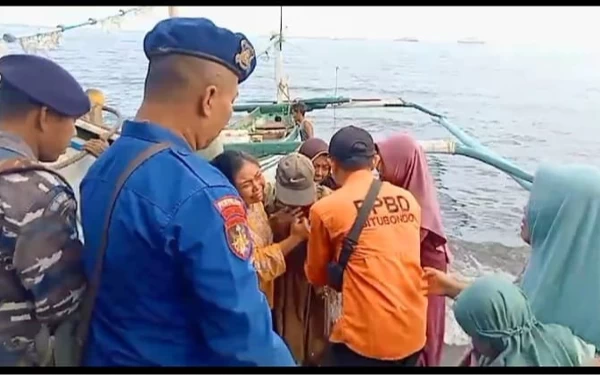 Nyawa Nelayan Asal Situbondo Tertolong setelah Terombang-ambing di Perairan Sapudi Sumenep