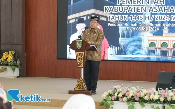 Dibuka Sekda, 371 Jemaah Calon Haji Kabupaten Asahan Ikuti Bimbingan Manasik Haji