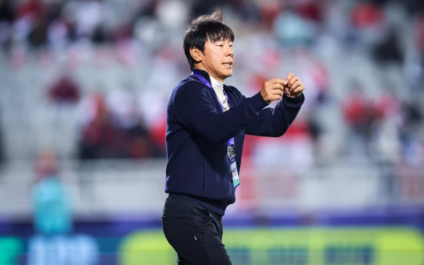 Thumbnail Berita - Shin Tae-yong Sebut Kedalaman Skuad Timnas Indonesia Jadi Kelemahan Utama di Piala Asia U-23