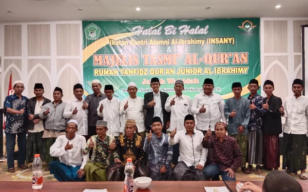 Pererat Silaturrahmi, Ikatan Santri Alumni Ponpes Al-Ibrahimy Konang Bangkalan Gelar Halalbihalal