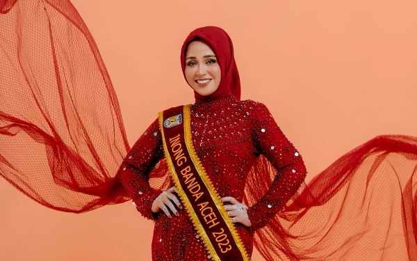 Foto Gebrina Dimah Risky, Wakil 1 Duta Wisata Provinsi Aceh 2023 (Foto: dok. pribadi)