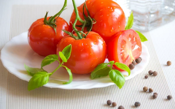 Foto Tomat mengandung vitamin C yang bantu percepat proses penyembuhan. (Foto: Pexels)