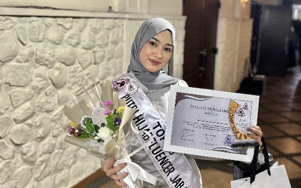 Aulia Mahmud Kosadi, Top 25 Putri Hijabfluencer Jabar 2024 yang Juga Konten Kreator