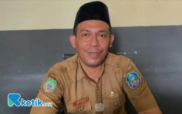 Foto Irfan Umakamea Kepala Bidang Poldagri Kesbangpol Halmahera Selatan (Foto Mursal Bahtiar/Ketik.co.id)