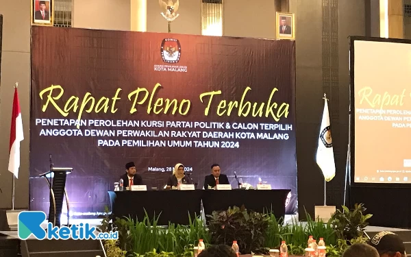 Thumbnail Berita - MK Tolak Gugatan PSI, KPU Kota Malang Tetapkan Anggota DPRD Terpilih