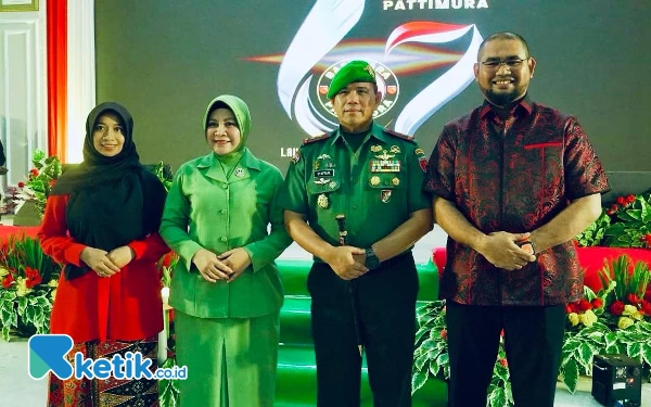 Bupati Bassam Hadiri HUT ke-67 Kodam XV/Patimura