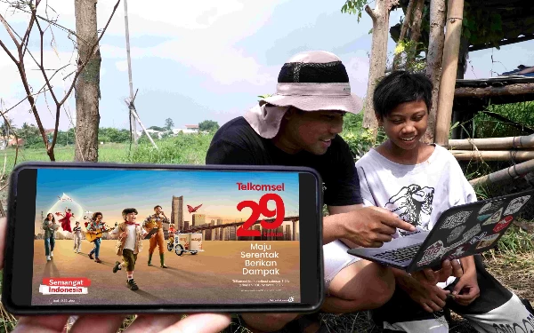 Thumbnail Berita - Maknai 29 Tahun Perjalanannya, Telkomsel Berkomitmen untuk Maju Serentak Berikan Dampak Bagi Indonesia