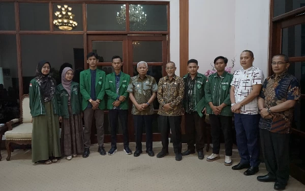 Temui Bupati, PC HIMMAH Kabupaten Asahan Sampaikan Undangan Pelantikan