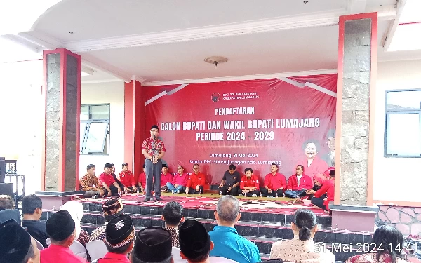 Bawa Isu Pertanian, Nurwakid Ali Yusron Daftar Cabup Ke PDIP