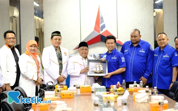 DPW PKS Jatim Kunjungi DPD Partai Demokrat, Kang Irwan: Sama-Sama Bangun Jatim