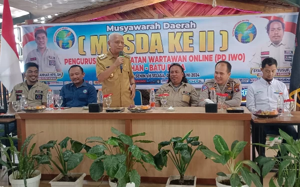 Safruddin Yusuf Kembali Terpilih Pimpin IWO, Bupati Asahan Dukung Penuh