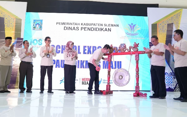 Thumbnail Begini Arahan Wabup Sleman saat Menutup Event Sleman School Expo PAUD 2024