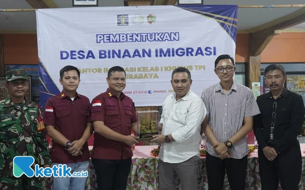 Cegah Perdagangan Orang, Imigrasi Surabaya Bentuk Desa Binaan