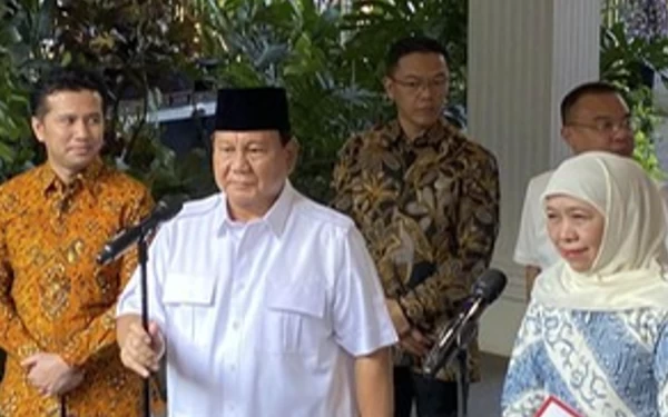 Thumbnail Kokohkan Dominasi, Gerindra Resmi Usung Khofifah-Emil di Pilgub Jatim 2024