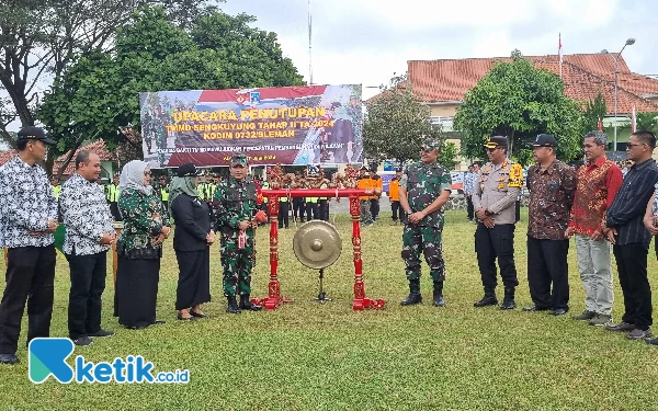 Thumbnail Tutup TMMD Sengkuyung Tahap II TA 2024, Begini Amanat Dandim Sleman