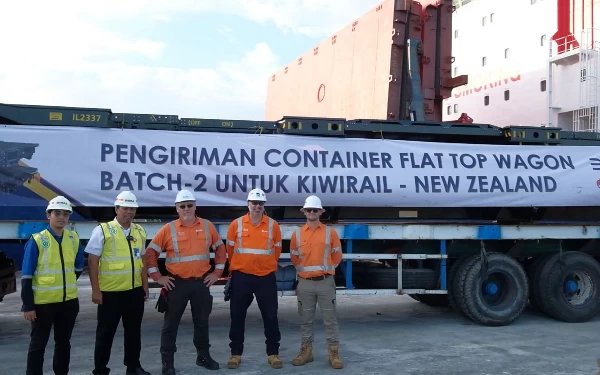 INKA Group Kirim 105 Unit CFT Wagon ke New Zealand