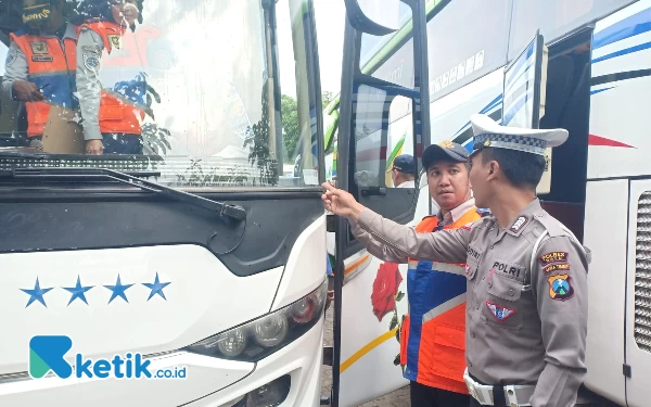 Pastikan Laik Jalan, Bus Pariwisata di Kota Batu Dicek