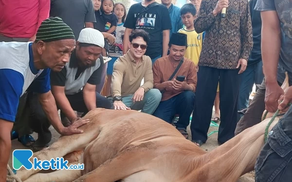 Lucky Perdana Punya Cara Baru Berkurban untuk Warga Kabupaten Bandung