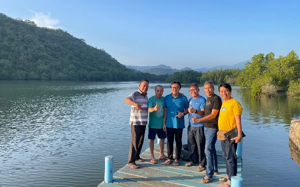 Foto Suasana Teluk Gelora. (Foto: Dok. Pribadi)