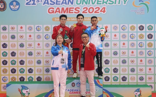 Thumbnail Berita - Asean University Games 2024, Atlet Indonesia Berhasil Bawa 8 Medali di Cabang Wushu