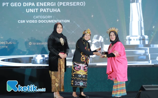 Thumbnail Berita - Dukung Kampanye Perubahan Iklim, Geo Dipa Patuha Raih ISRA Award 2024