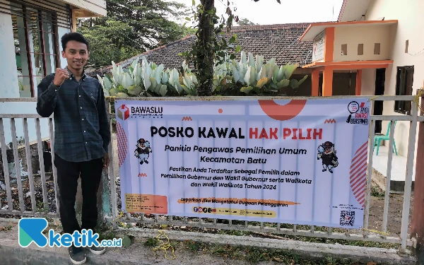 Awasi Coklit, Bawaslu Kota Batu Maksimalkan Posko Kawal Hak Pilih