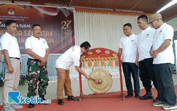 Thumbnail Berita - KIP Launching Tahapan Pilkada Serentak 2024 di Simeulue