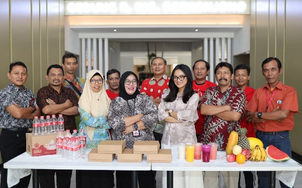 Untag Surabaya Perhatikan Gizi Mahasiswa Baru, Seleksi Katering yang Penuhi Kriteria Khusus