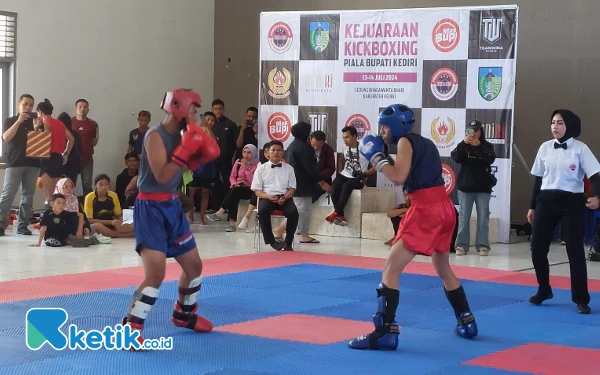 Kejuaraan Kick Boxing Piala Bupati 2024, Siapkan Bibit Atlet di Kejurprov Jatim