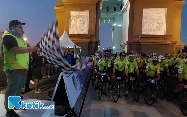 Thumbnail Berita - 520 Cyclist Ikuti Event Kediri Dholo KOM 2024