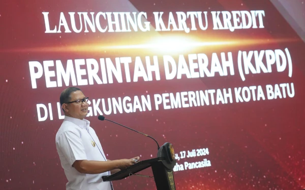 Permudah Transaksi Digital, Pemkot Batu Luncurkan Kartu Kredit Pemerintah Daerah