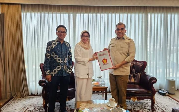 Resmi, Bunda Indah Terima Rekom dari DPP Partai Gerindra