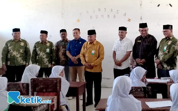 Kankemenag Abdya Aceh Launching PPDB Perdana MI Kuta Murni Setia