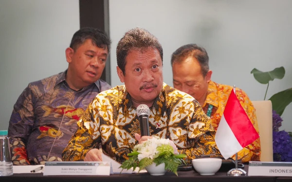 Menteri Kelautan dan Perikanan Sakti Wahyu Trenggono Penuhi Panggilan KPK