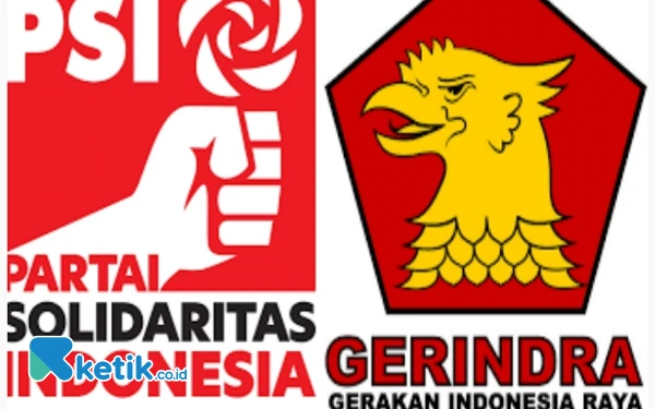 Berkoalisi di Nasional, PSI dan Gerindra Berpotensi Bersaing di Pilgub Lampung