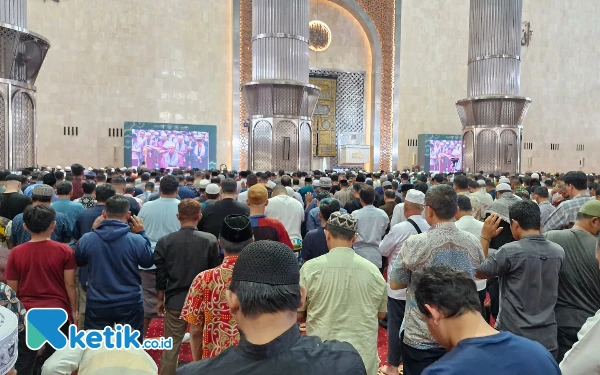 Ribuan Jemaah Hadiri Salat Gaib di Masjid Istiqlal untuk Ismail Haniyeh