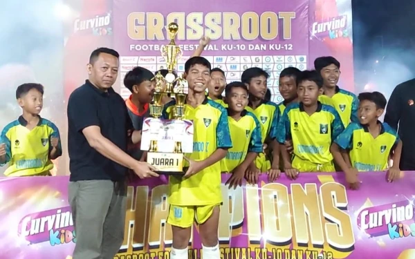 Jadi Wadah Potensi Anak-Anak, Curvino Kids Grassroot Football Festival Sukses Digelar