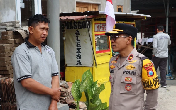 Jumat Curhat, Polres Batu Door to Door Dengarkan Keluhan Warga