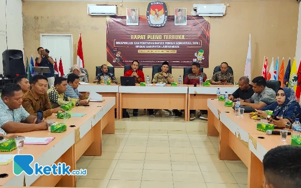 KPU Labuhanbatu Tetapkan DPS Pilkada, Laki-laki Mendominasi