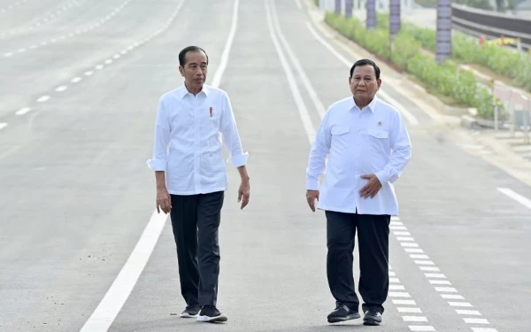 Jokowi-Prabowo Tinjau Langsung Progres Pembangunan IKN