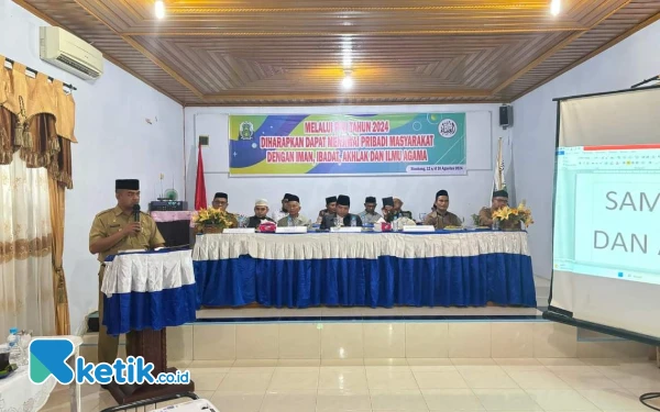 Buka Secara Resmi Pendidikan Kader Ulama, Plt Sekda Simeulue: Ulama Adalah Pelita di Tengah Umat