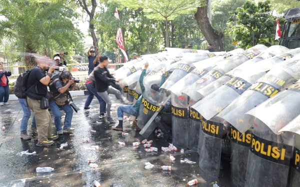 Simulasi Pengamanan Pilwali Surabaya, Polrestabes Antisipasi Potensi Kerawanan dan Demo Anarkis