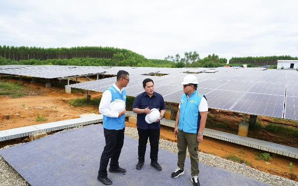 PLTS IKN Siapkan Listrik Kapasitas 1,5 Megawatt untuk Sukseskan Perayaan HUT ke-79 RI